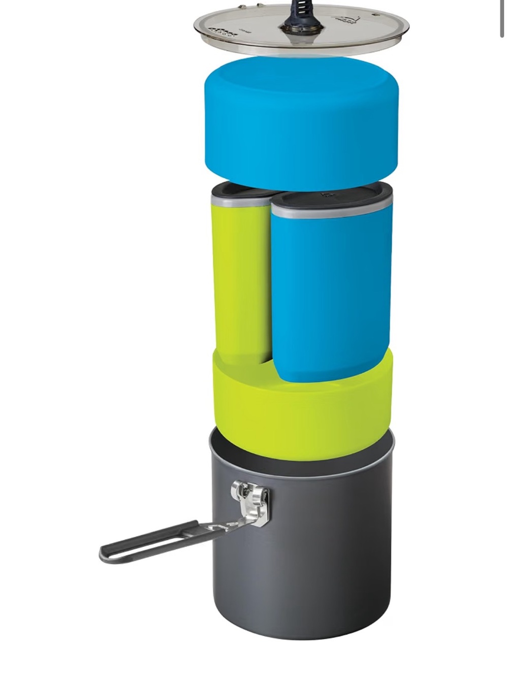 MSR trail lite Duo 2 person cooking system with pocket stove